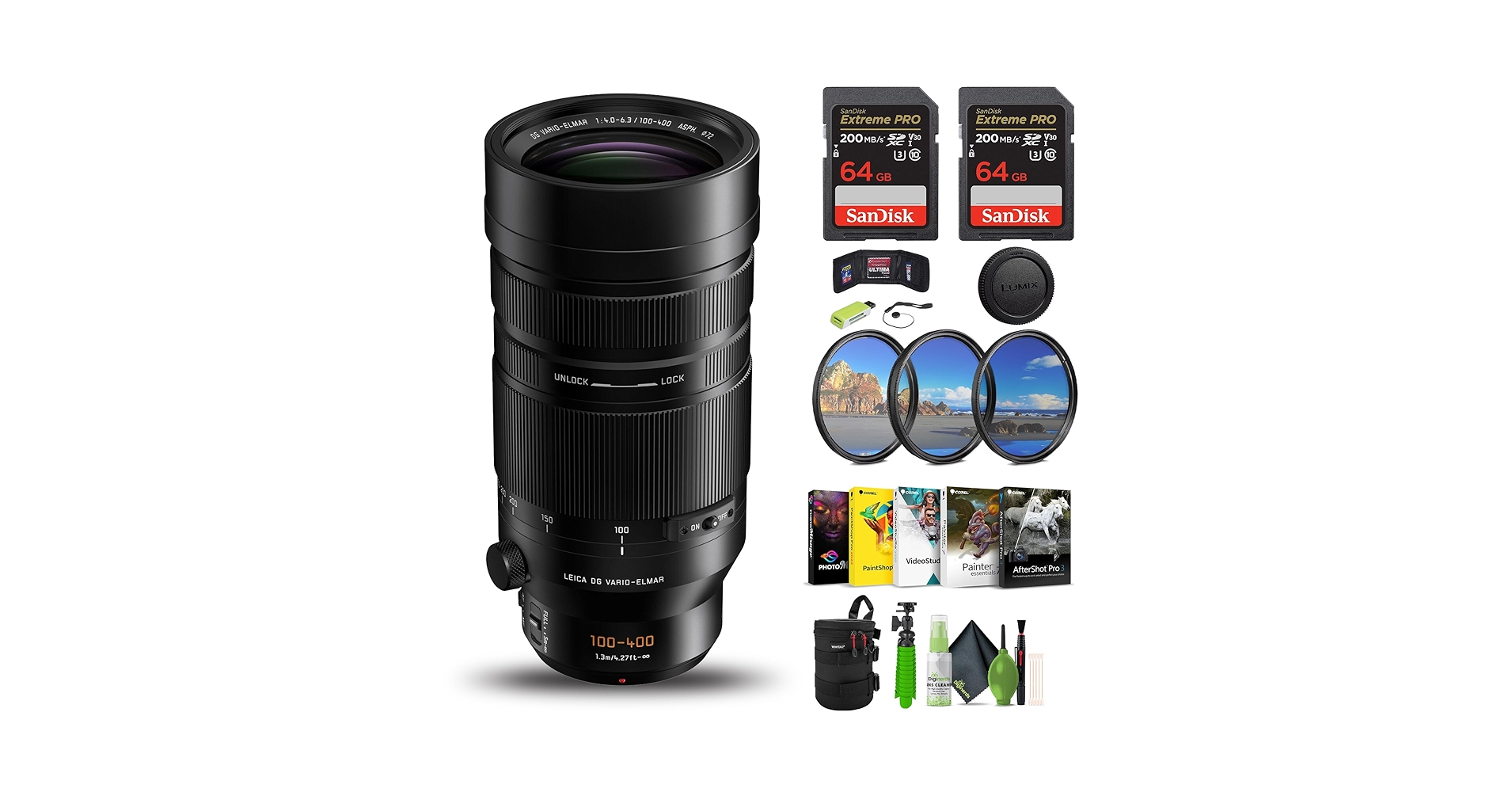 Amazon.com : Panasonic Leica DG Vario-Elmar 100-400mm f/4